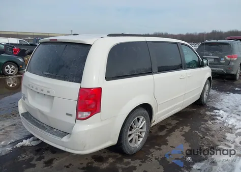2013 Dodge Grand Caravan Sxt z USA, uszkodzony, nr VIN 2C4RDGCGXDR718082